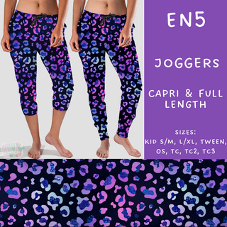 Batch #206 - Electric Night - Closes - 9/25 - ETA early Nov - EN5 Full and Capri Length Joggers