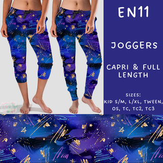 Batch #206 - Electric Night - Closes - 9/25 - ETA early Nov - EN11 Full and Capri Length Joggers