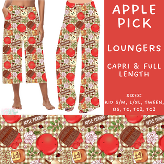 Batch #204 - Hello Fall - Closes 9/20 - ETA early Nov - Apple Pick Capri and Full Length Loungers