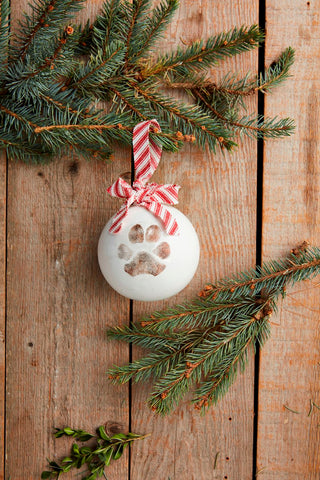 Paw Print Ornament