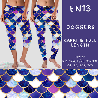 Batch #206 - Electric Night - Closes - 9/25 - ETA early Nov - EN13 Full and Capri Length Joggers