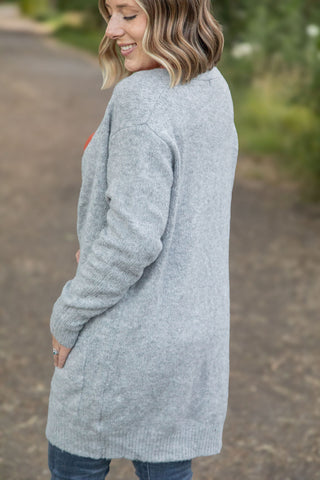 IN STOCK Madison Cozy Cardigan - Light Grey | Women's Cardigan FINAL SALE