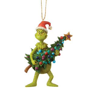 Grinch Ornament with Tree