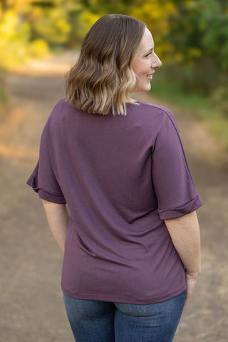 IN STOCK Selene Relaxed Top - Amethyst | Women's Top