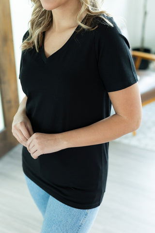 IN STOCK Olivia Tee - Black | Women's Short Sleeve