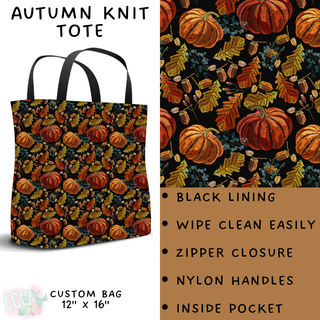 Batch #204 - Hello Fall - Closes 9/20 - ETA early Nov - Autumn Knit Tote