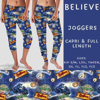 Batch #205 - August Request Run - Closes 9/23 - ETA early Nov - Believe Full and Capri Length Joggers