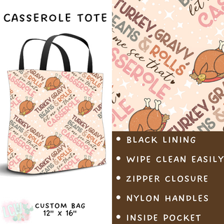 Batch #207 - Fall Fun - Closes 9/27 - ETA mid Nov - Casserole Tote