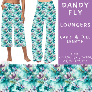 Batch #205 - August Request Run - Closes 9/23 - ETA early Nov - Dandy Fly Capri and Full Length Loungers