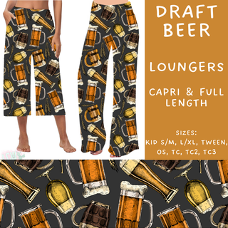 Batch #205 - August Request Run - Closes 9/23 - ETA early Nov - Draft Beer Capri and Full Length Loungers