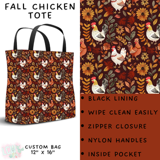 Batch #204 - Hello Fall - Closes 9/20 - ETA early Nov - Fall Chicken Tote