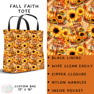 Batch #204 - Hello Fall - Closes 9/20 - ETA early Nov - Fall Faith Tote