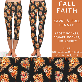 Batch #205 - August Request Run - Closes 9/23 - ETA early Nov - Fall Faith Full and Capri Length Leggings