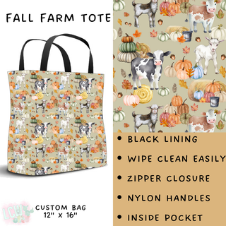 Batch #207 - Fall Fun - Closes 9/27 - ETA mid Nov - Fall Farm Tote