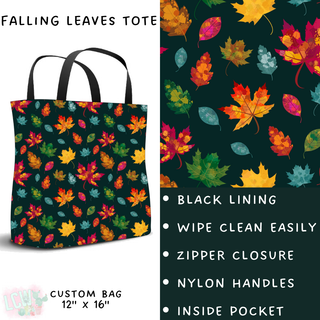 Batch #207 - Fall Fun - Closes 9/27 - ETA mid Nov - Falling Leaves Tote