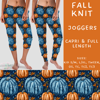 Batch #204 - Hello Fall - Closes 9/20 - ETA early Nov - Fall Knit Full and Capri Length Joggers