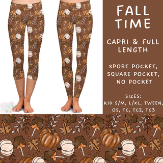 Batch #207 - Fall Fun - Closes 9/27 - ETA mid Nov - Fall Time Full and Capri Length Leggings