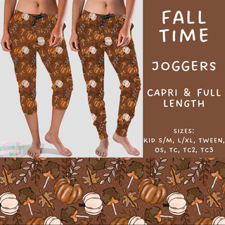 Batch #207 - Fall Fun - Closes 9/27 - ETA mid Nov - Fall Time Full and Capri Length Joggers