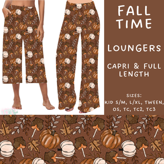 Batch #207 - Fall Fun - Closes 9/27 - ETA mid Nov - Fall Time Capri and Full Length Loungers