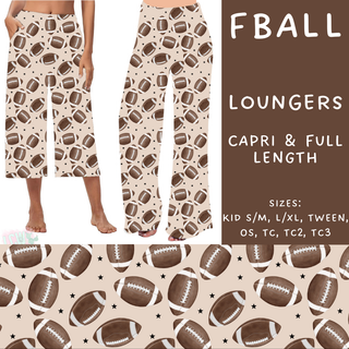 Batch #209 - Fun Run 5 - Closes 10/2 - ETA mid Nov - FBall Capri and Full Length Loungers