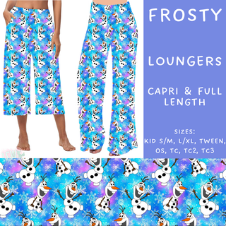 Batch #205 - August Request Run - Closes 9/23 - ETA early Nov - Frosty Capri and Full Length Loungers