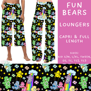 Batch #205 - August Request Run - Closes 9/23 - ETA early Nov - Fun Bears Capri and Full Length Loungers