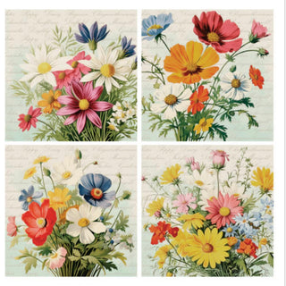 Vintage Bouquet Coasters Preorder