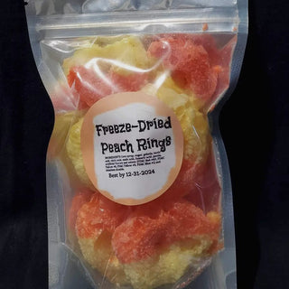 Freeze Dried Peach Rings