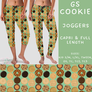 Batch #205 - August Request Run - Closes 9/23 - ETA early Nov - GS Cookie Full and Capri Length Joggers