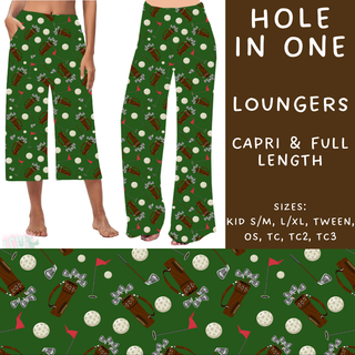 Batch #205 - August Request Run - Closes 9/23 - ETA early Nov - Hole in One Capri and Full Length Loungers