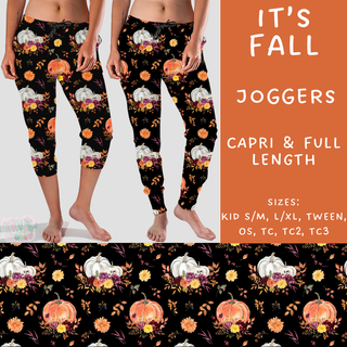 Batch #207 - Fall Fun - Closes 9/27 - ETA mid Nov - It's Fall Full and Capri Length Joggers