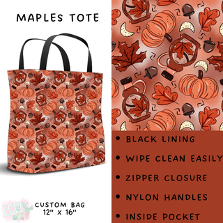 Batch #207 - Fall Fun - Closes 9/27 - ETA mid Nov - Maples Tote