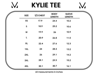 IN STOCK Kylie Tee - Minnesota Purple and Yellow