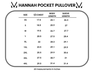 IN STOCK Hannah Pocket Pullover - Purple