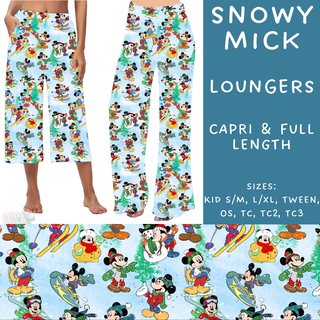 Batch #205 - August Request Run - Closes 9/23 - ETA early Nov - Snowy Mick Capri and Full Length Loungers