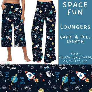 Batch #205 - August Request Run - Closes 9/23 - ETA early Nov - Space Fun Capri and Full Length Loungers