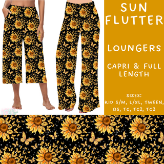 Batch #205 - August Request Run - Closes 9/23 - ETA early Nov - Sun Flutter Capri and Full Length Loungers