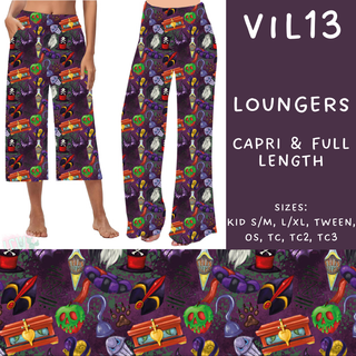 Batch #208 - Villains - Closes 9/30 - ETA mid Nov - Vil13 Capri and Full Length Loungers