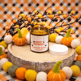 Halloween Candles - 25 Hour Burn Time Soy Wax Candles - Oily BlendsHalloween Candles - 25 Hour Burn Time Soy Wax Candles