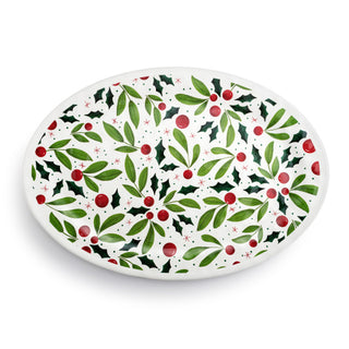 Holly Leaves Platter