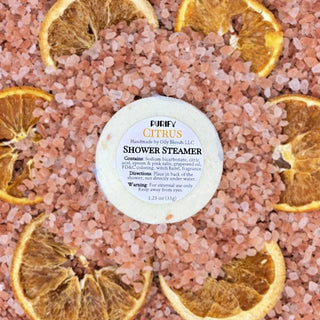 Purify Shower Steamers with Pink Himalayan Salt - Oily BlendsPurify Shower Steamers with Pink Himalayan Salt