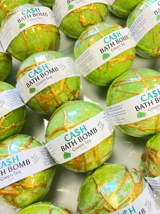 Cash Money Bath Bombs - Oily BlendsCash Money Bath Bombs